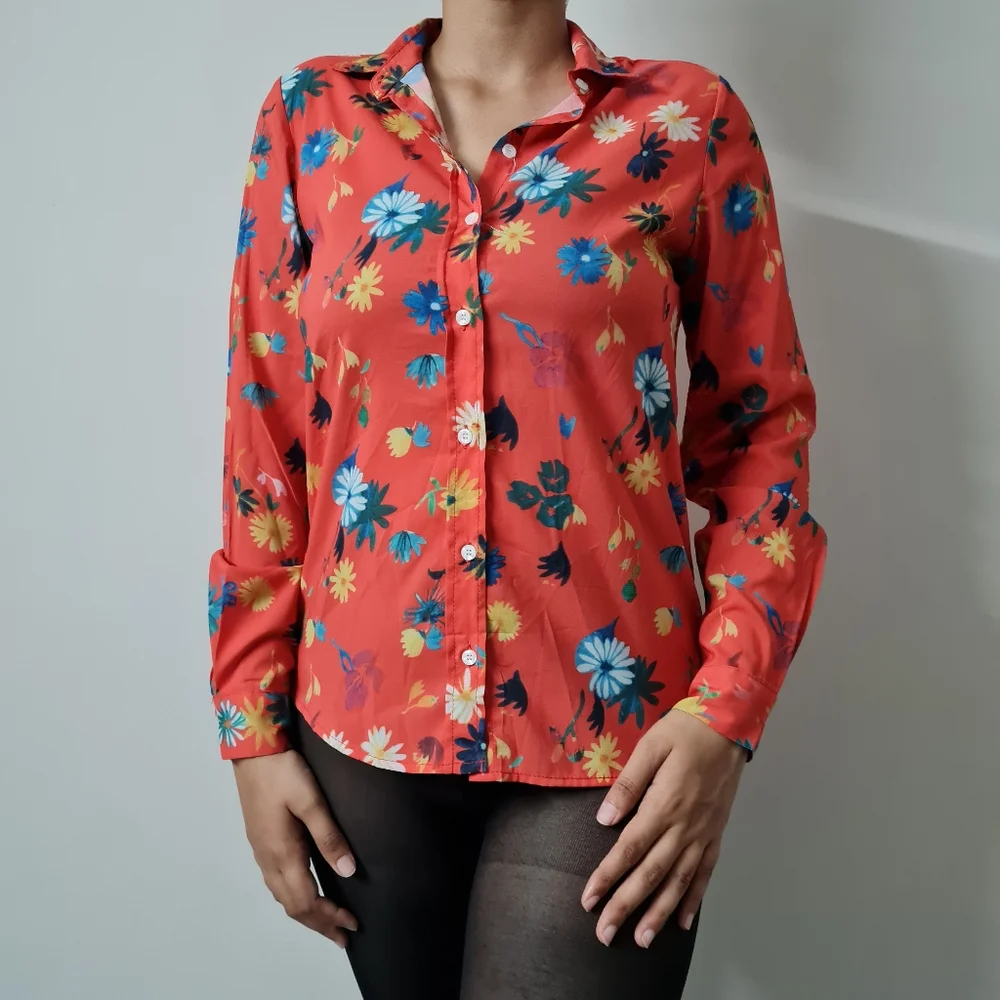 Jjwm women Floral printed shirt - Picture 2 of 6